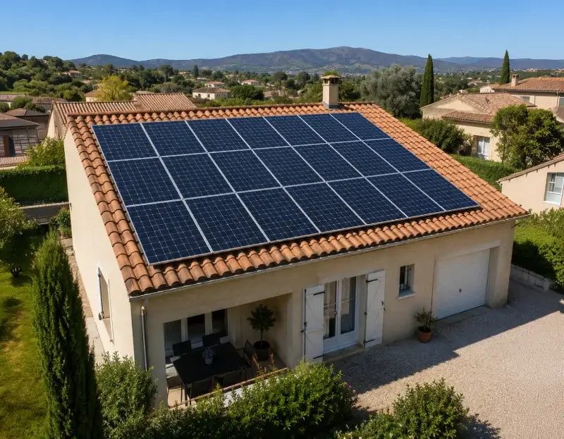 Prime à l'autoconsommation panneaux solaires Le Beaucet — aide financière de l'État